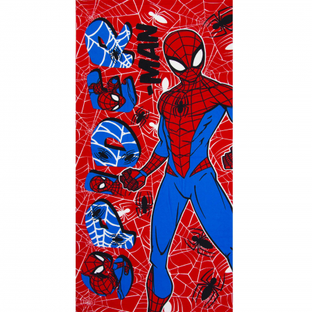 lever Time series down Prosoape si halate de baie copii Spiderman Negru 140x70 cm