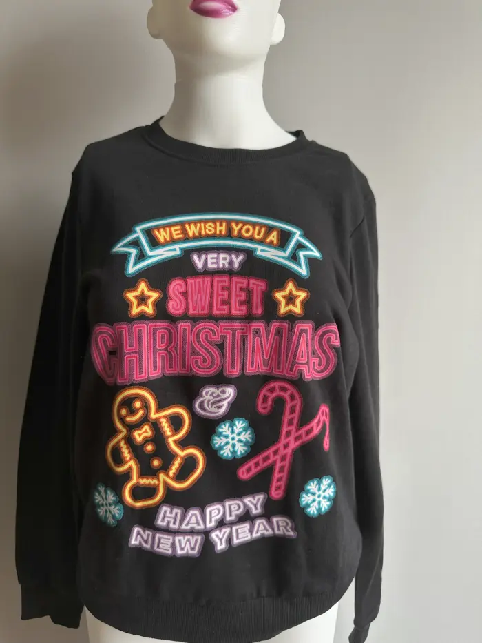 Bluza cu motive de Craciun M/L [1]