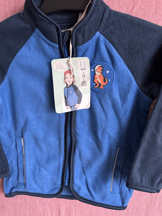 Jerseu fleece marime 86/92 [1]