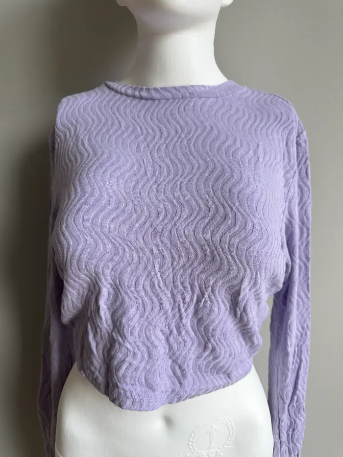 Femei - Bluza scurta L