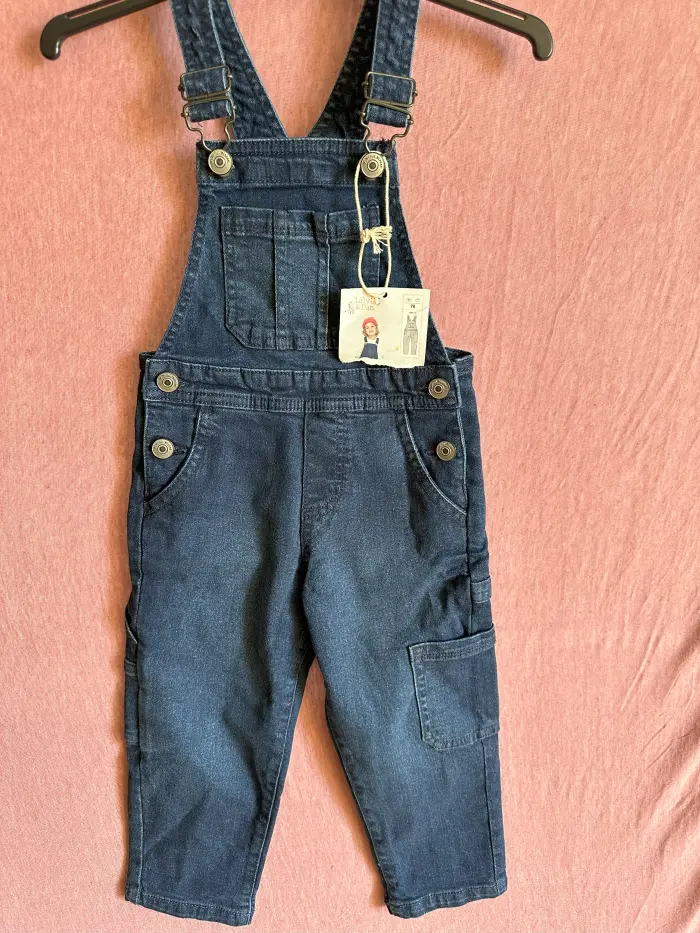Copii - Salopeta blugi baieti 98