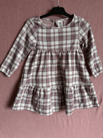 Fete - Rochie fetite in carouri 104, 110