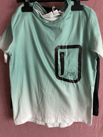 Baieti - Set tricou cu pantaloni scurti marime 128, 140