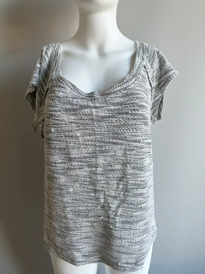 Tricouri/Topuri/Maiouri - Bluza cu maneca scurta M