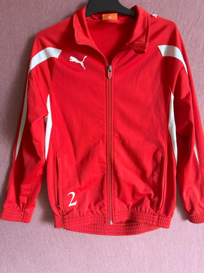 Copii - bluza trening cu fermoar 140