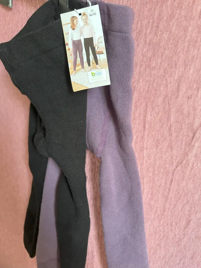 Accesorii - Set colanti plusati fete 86/92