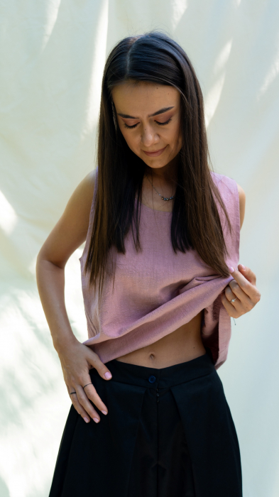 Pantaloni wide leg [4]