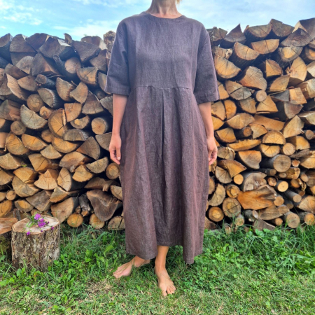 Rochie maro din in gros [1]