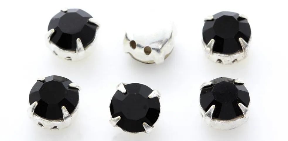 10 Martisoare cu Cristal Preciosa Black [4]