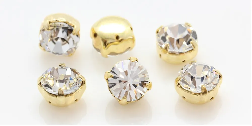 10 Martisoare cu Cristal Preciosa Gold [4]