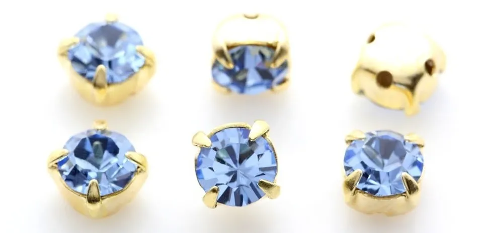 10 Martisoare cu Cristal Preciosa Safir Light [4]