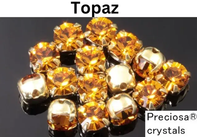 10 Martisoare cu Cristal Preciosa Topaz [4]