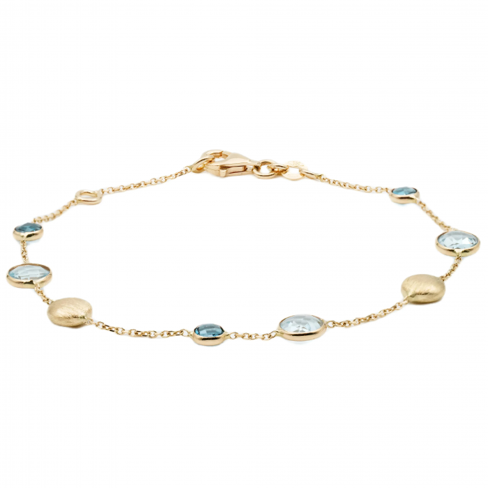 Bratara Aur 14k si pietre pretioase Topaz AU0135 [1]