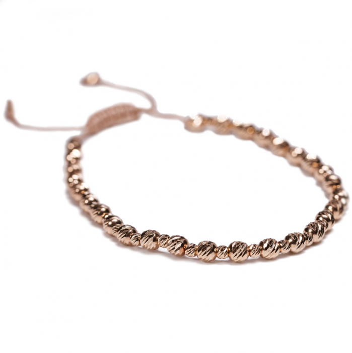 Bratara cu 57 de bile de Aur 14k AU0004 [2]