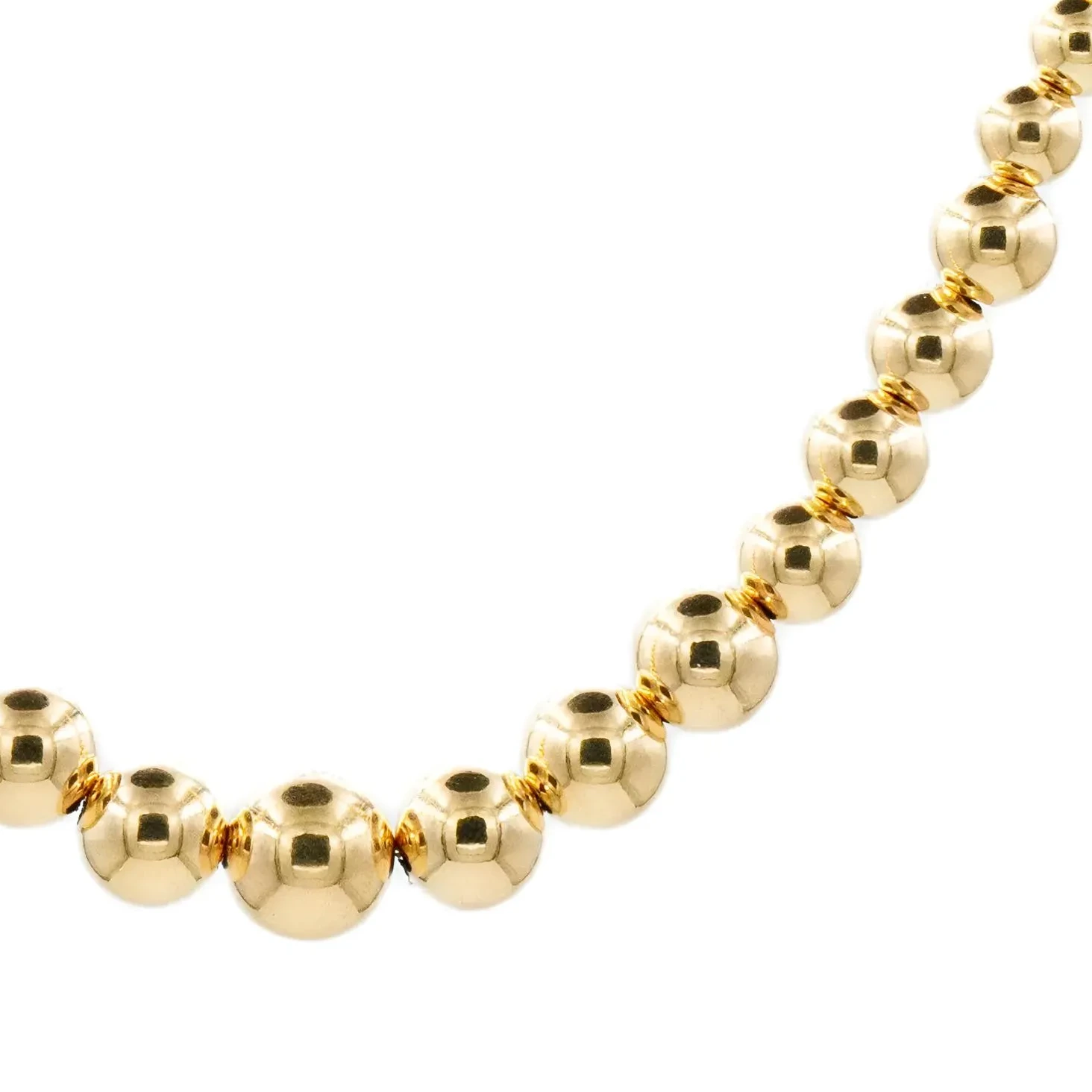 Colier cu bile de Aur 14k AU0150 [2]