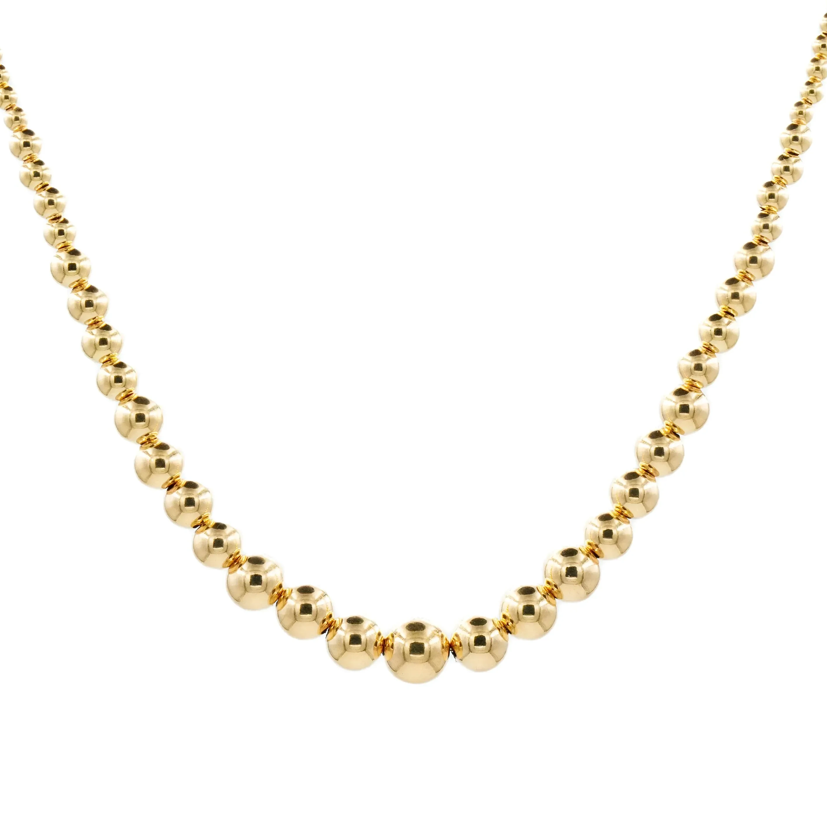 Colier cu bile de Aur 14k AU0150 [1]
