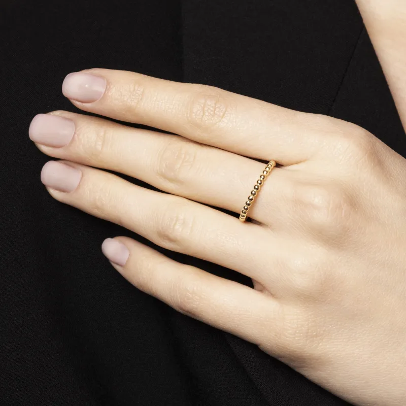 Inel Aur 14k cu bile AU0147 [3]