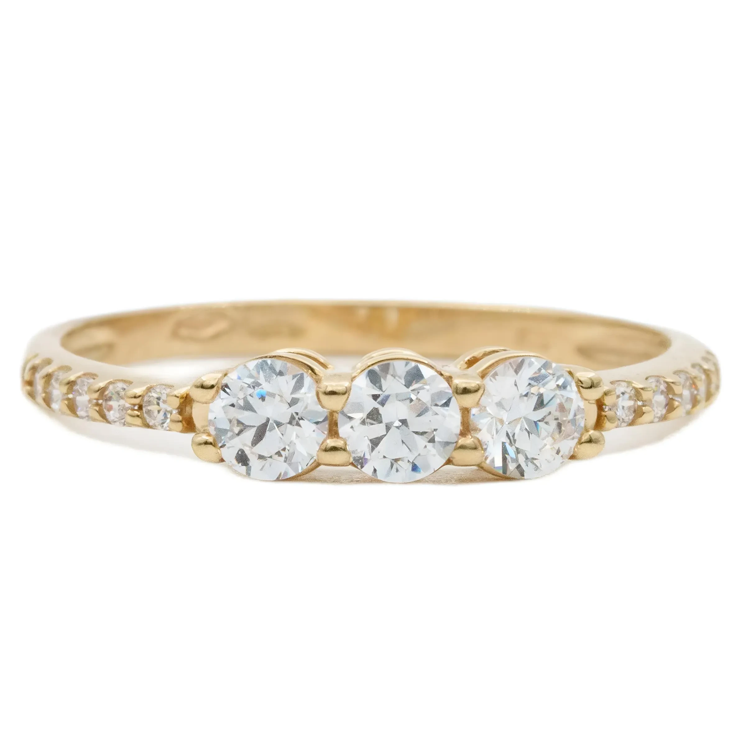 Inel Aur 14k cu pietre AU0146 [2]