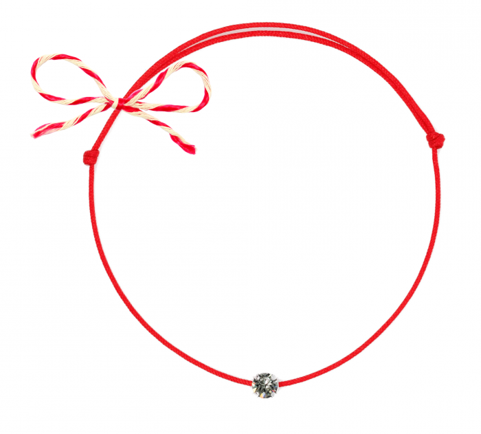 Martisor cu Cristal Swarovski Black Diamond [1]