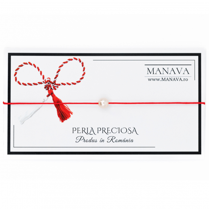 Martisor cu Perla Preciosa Ivory [2]