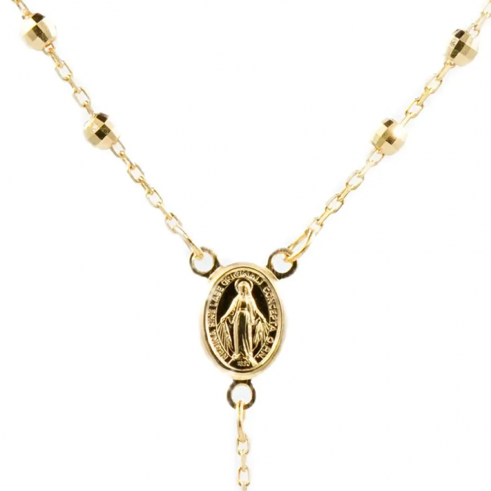 Rozariu din aur galben 14k AU0159 [2]
