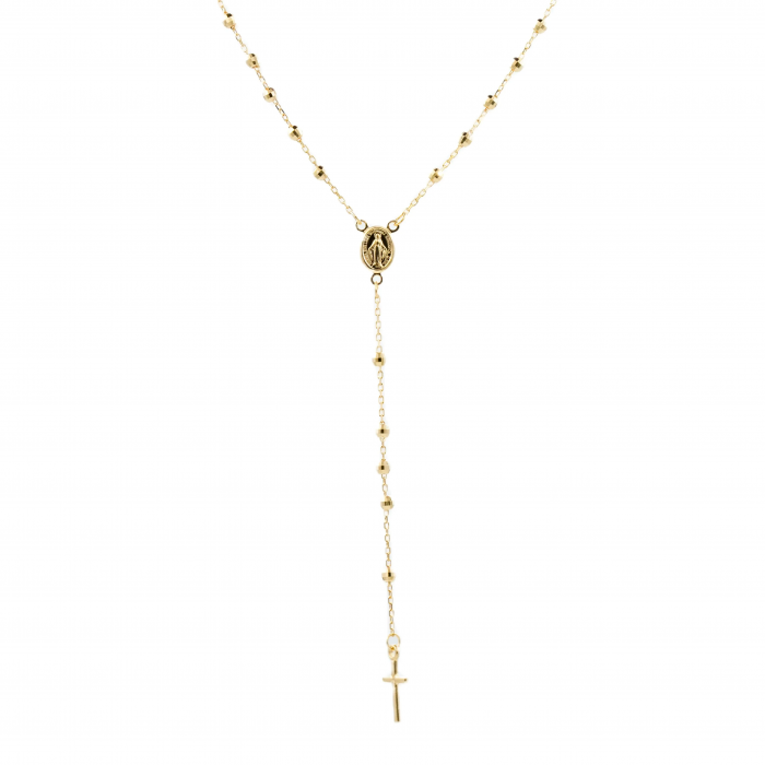 Rozariu din aur galben 14k AU0159 [1]