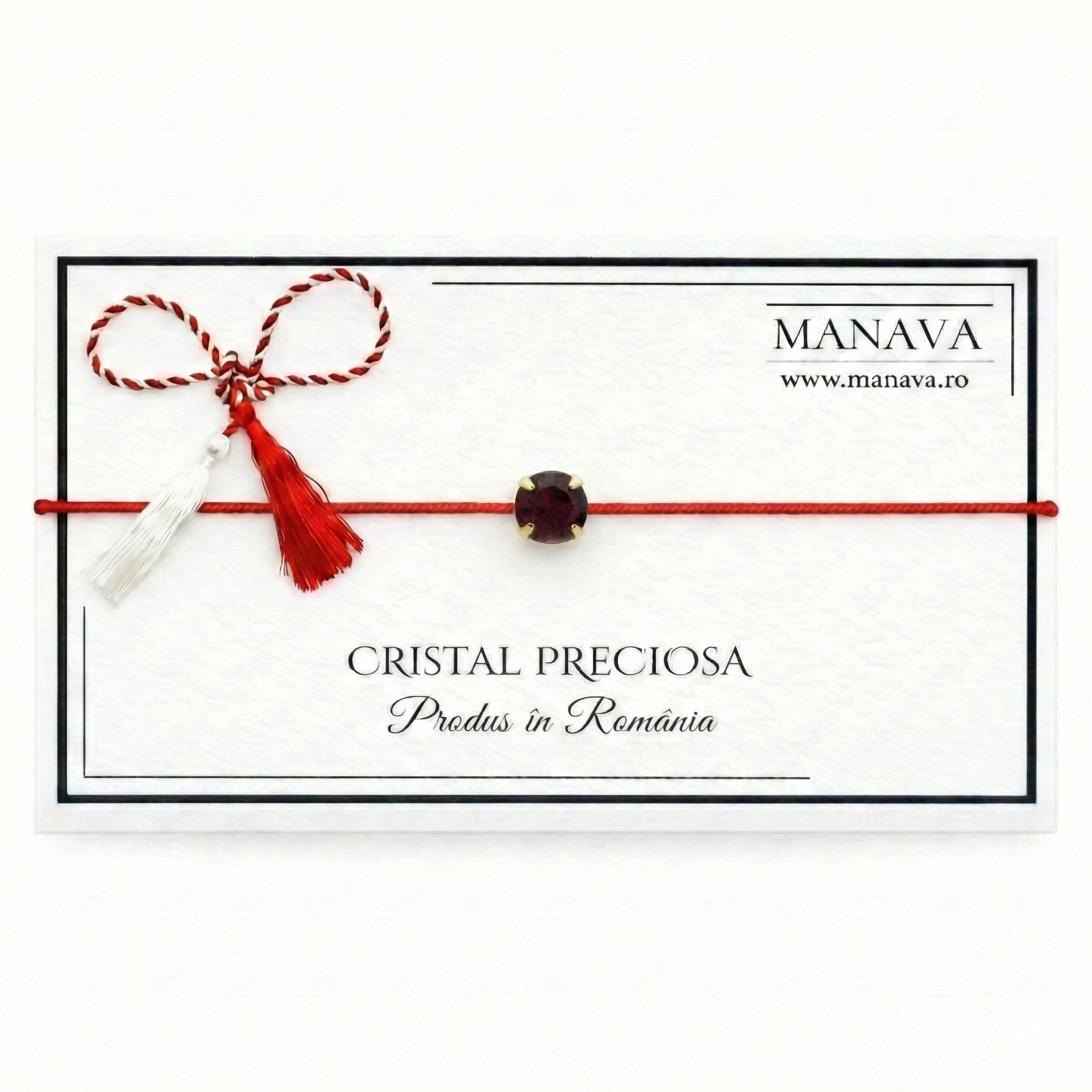 10 Martisoare cu Cristal Preciosa Ametist Gold [1]