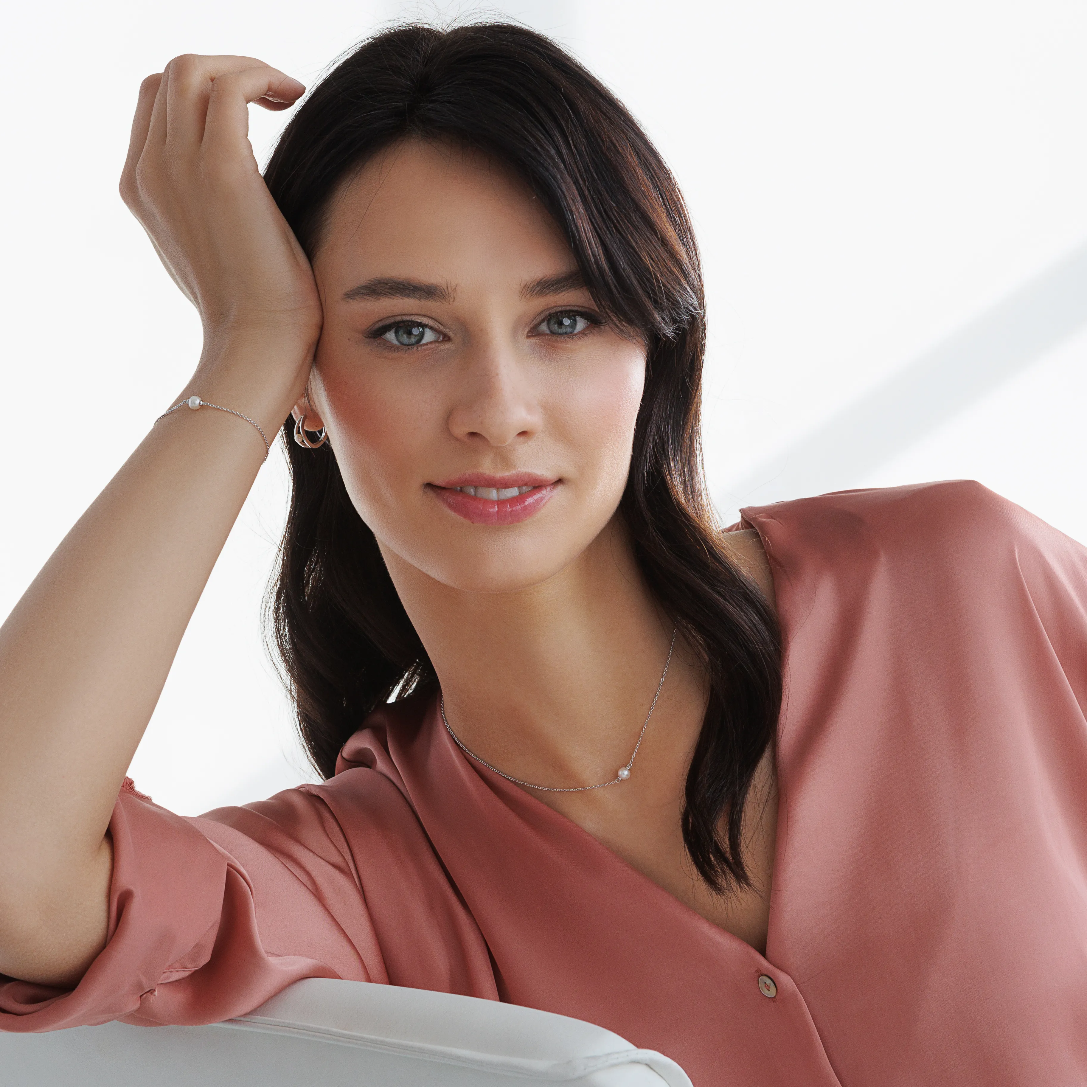Bratara argint cu perla naturala - Margo [1]