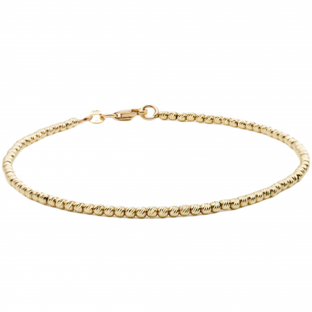 Bijuterii aur - Femei - Bratari - Bratara cu bile de Aur 14k AU0130