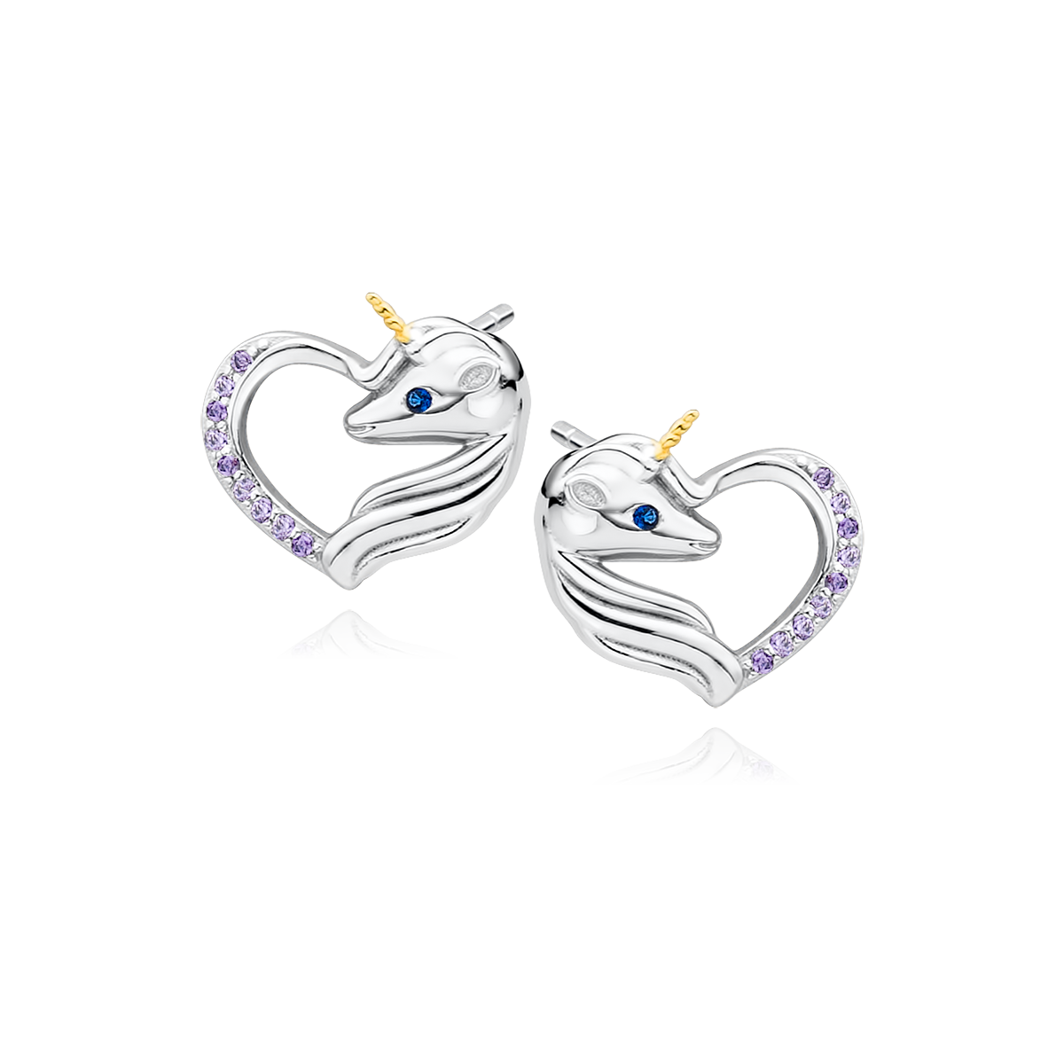 Cercei - Cercei argint copii - Unicorno