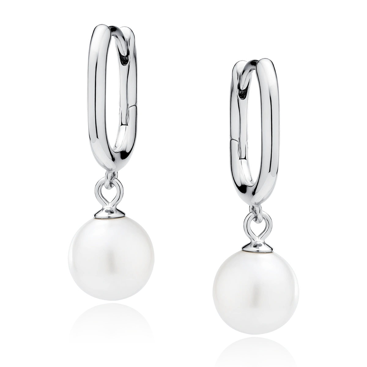 Cercei argint - Cercei argint cu perle naturale - Pearl Drop