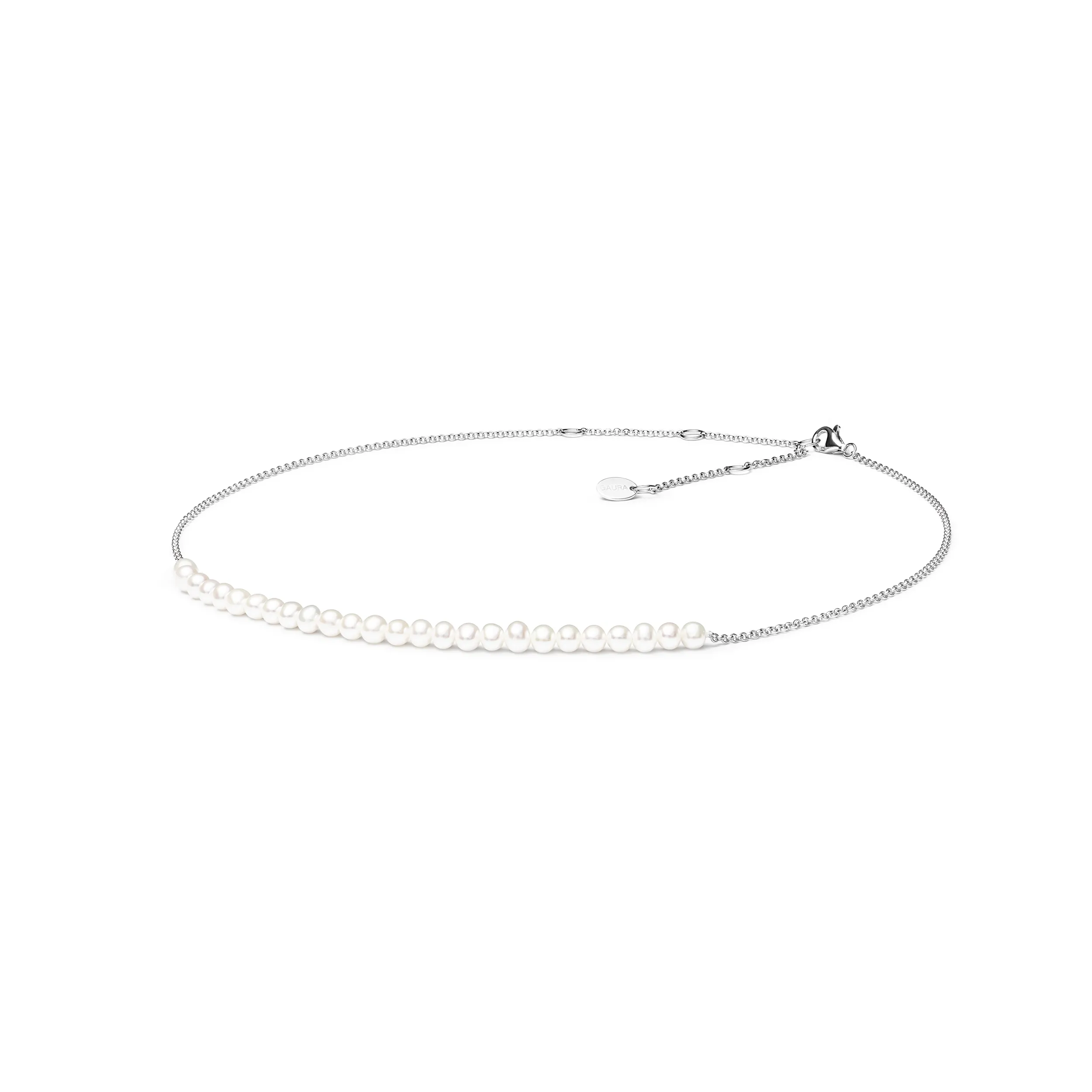 Colier argint cu perle naturale - Demi