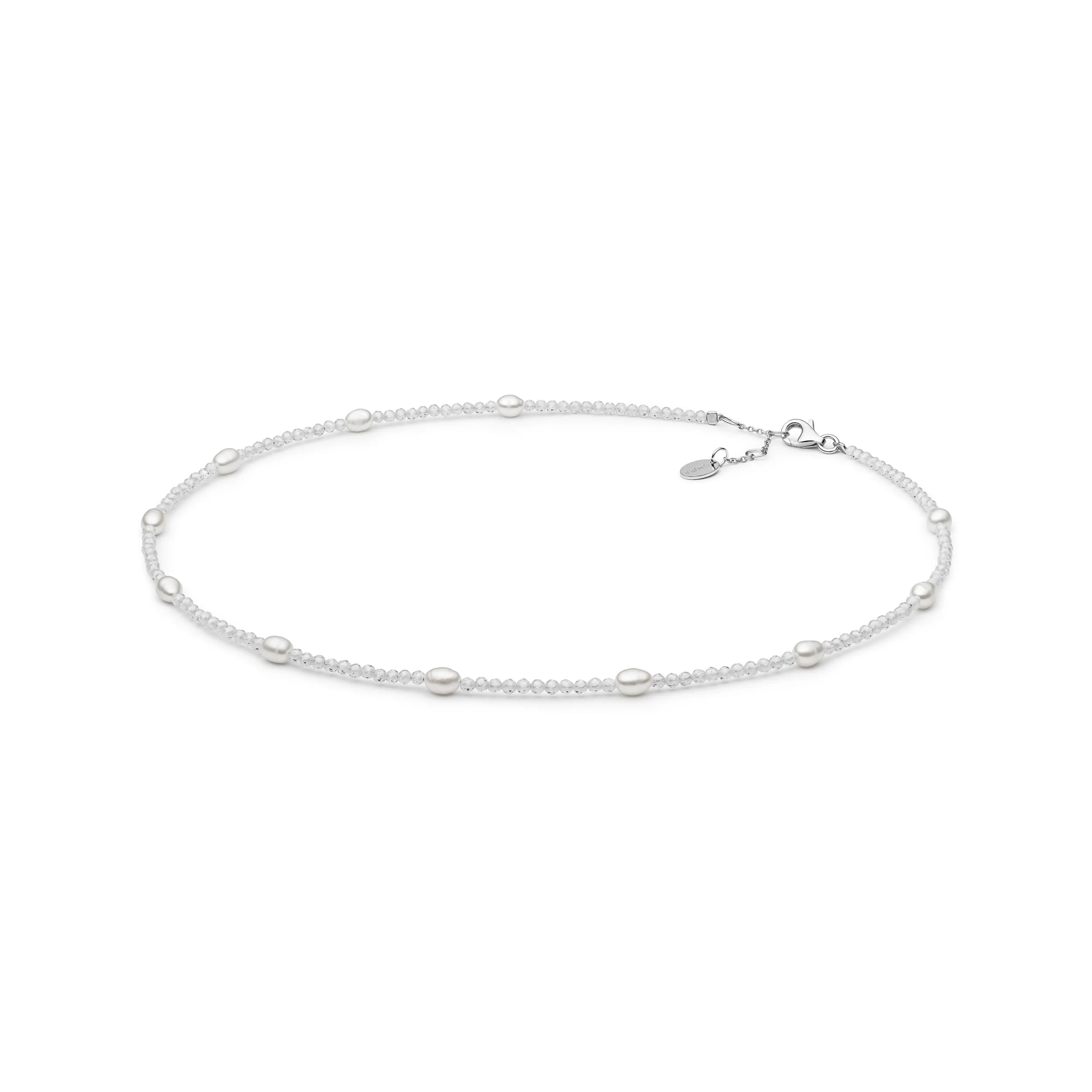 Colier argint cu perle naturale - Elusive