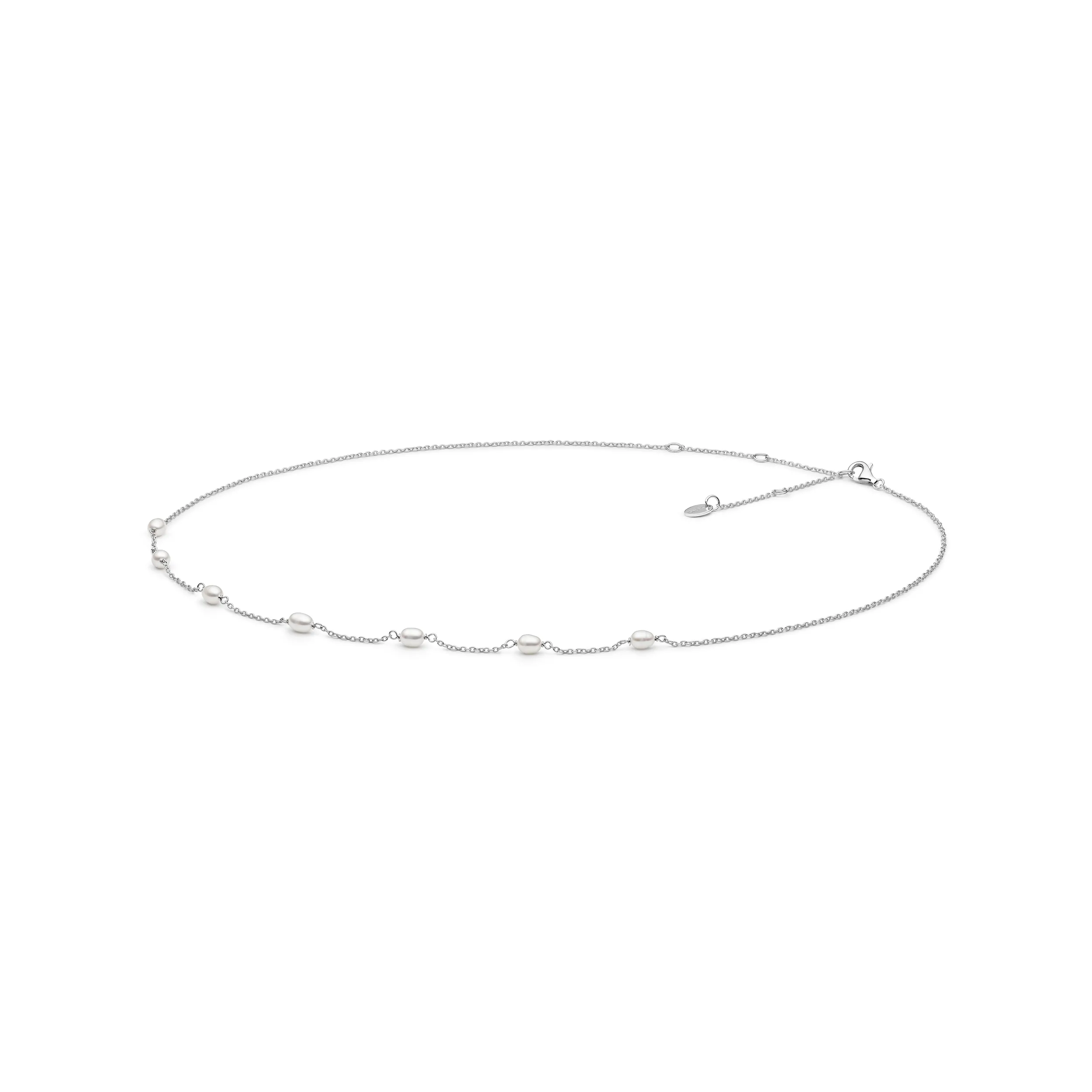 Colier argint cu perle naturale - Margo