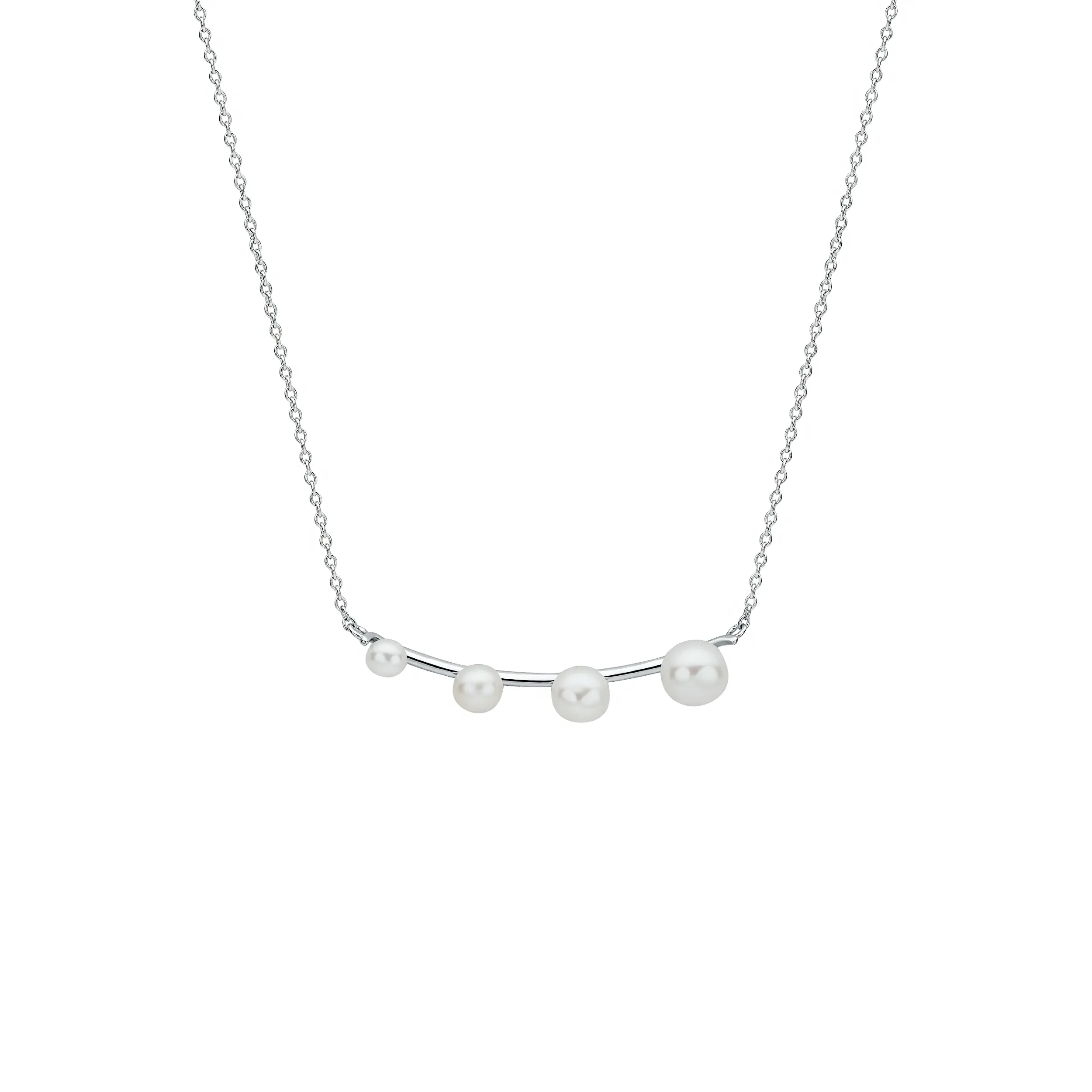 Colier argint cu perle naturale - Scala