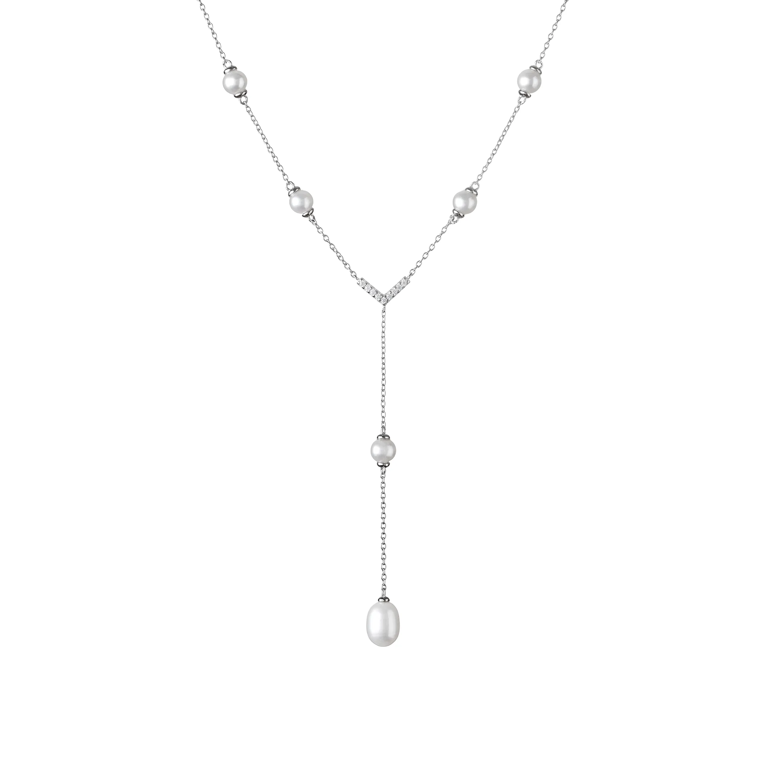 Colier argint cu perle naturale - Vittoria