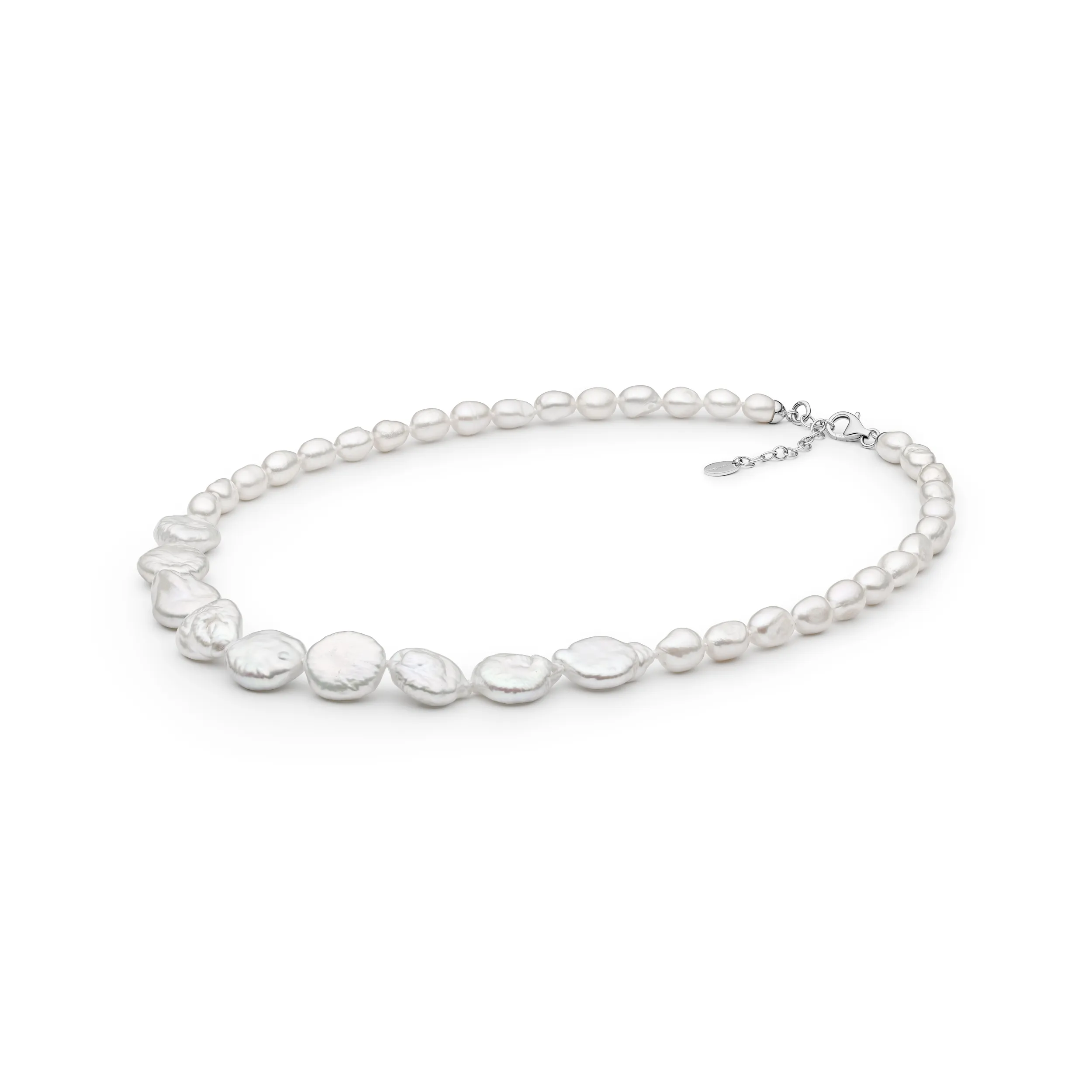 Colier argint cu perle naturale - Viva