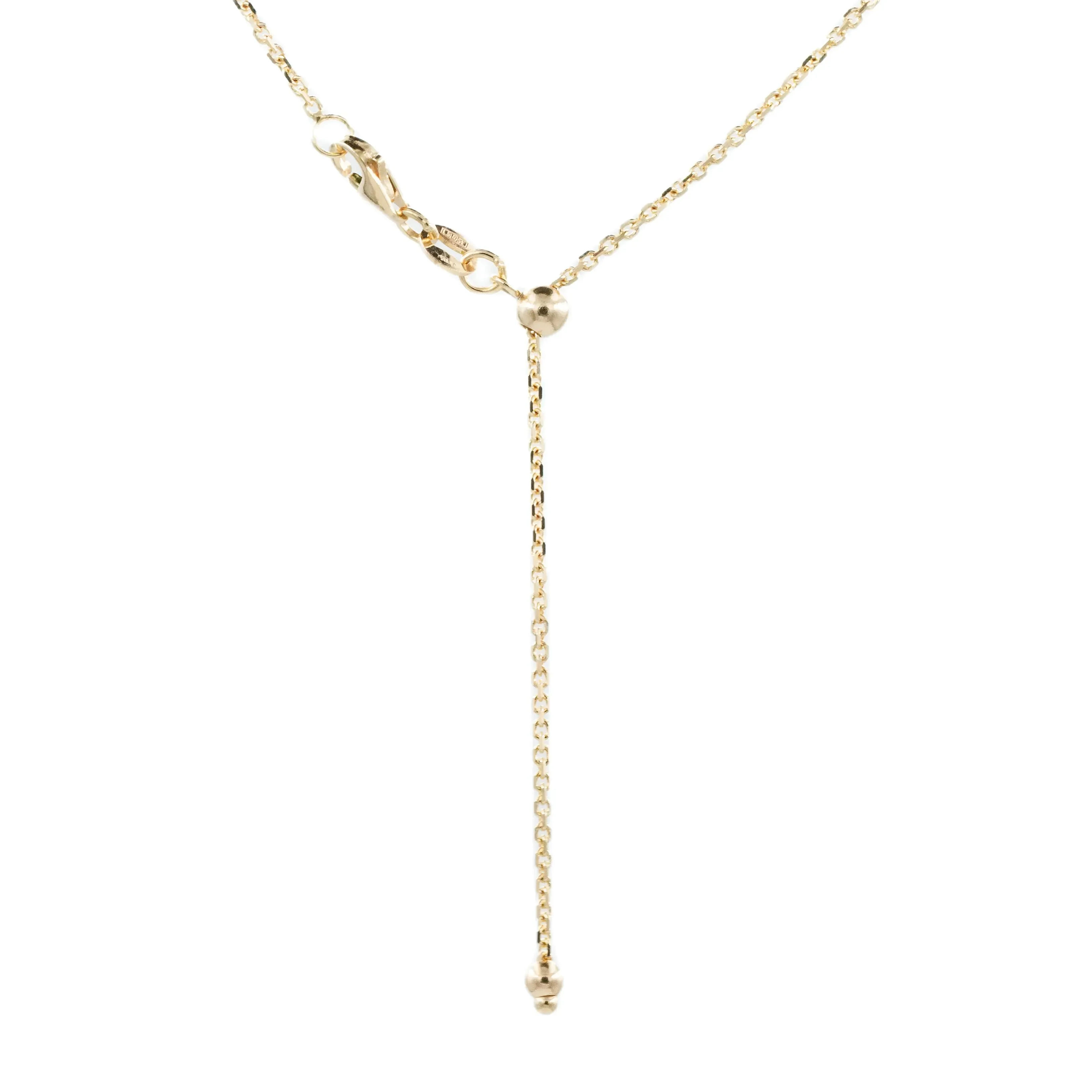 Bijuterii Aur - Lant ajustabil din Aur galben 14k AU0152