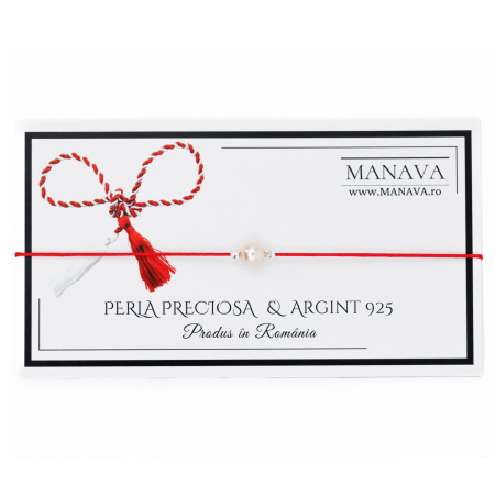 Martisor din Argint 925 si Perla Preciosa Ivory [1]