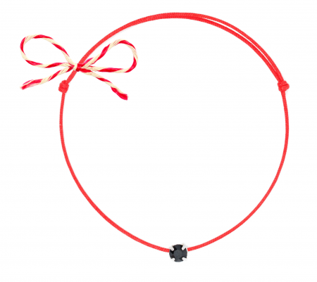 Martisoare - Martisor cu Cristal Swarovski Negru