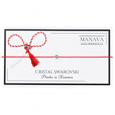 Martisor cu Cristal Swarovski Black Diamond [1]