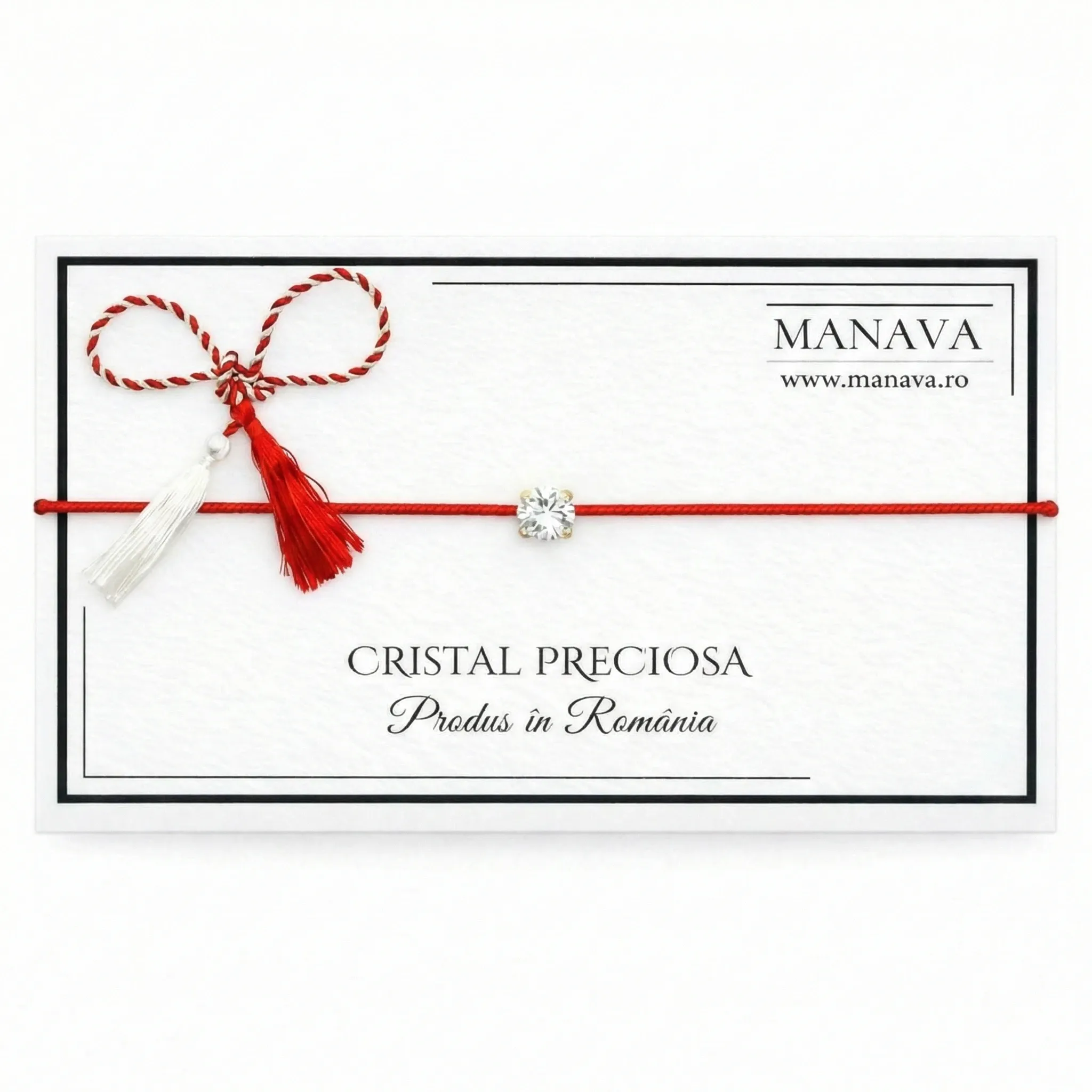 Martisor cu Cristal Preciosa Gold [1]