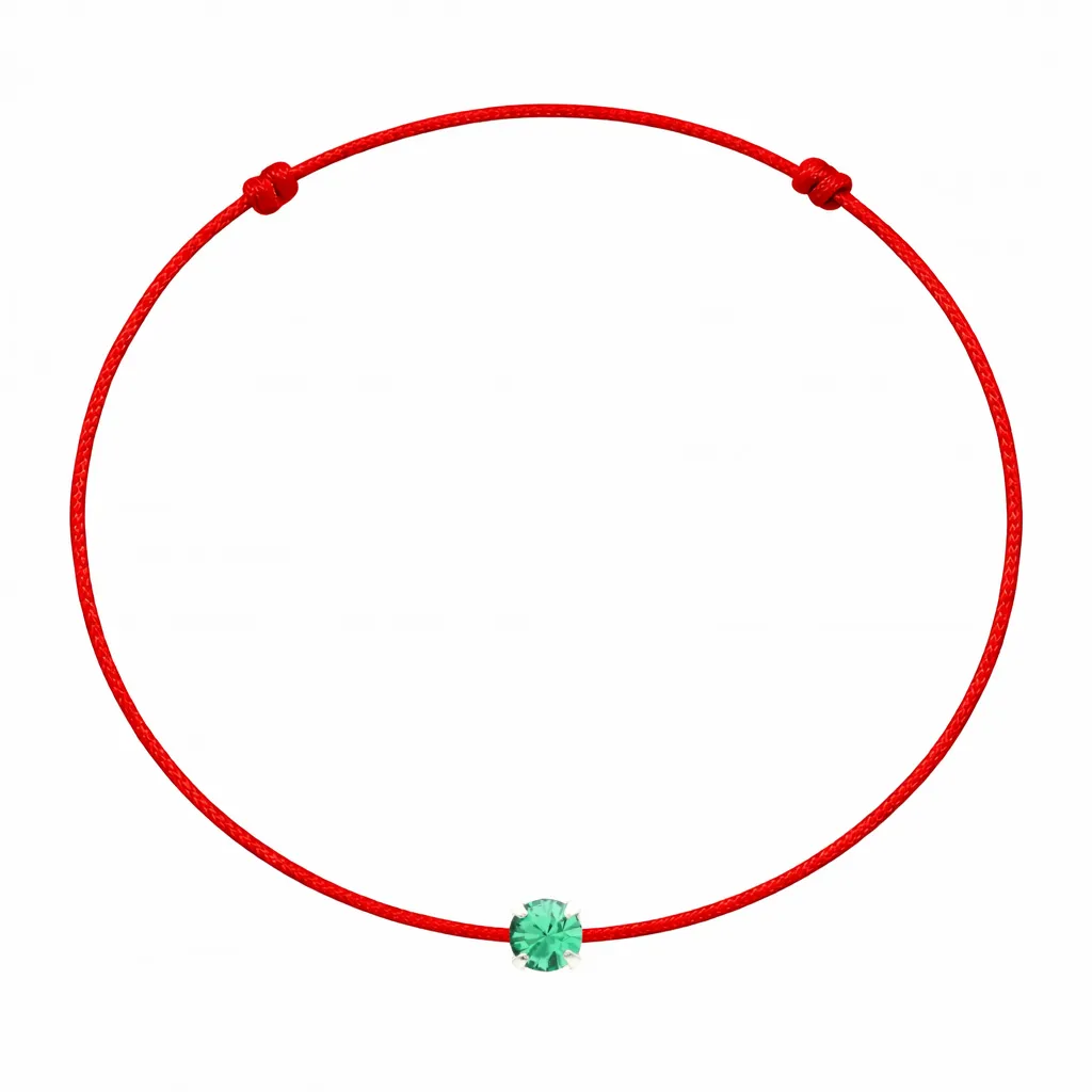 Martisoare - Martisor cu Cristal Preciosa Mint Green