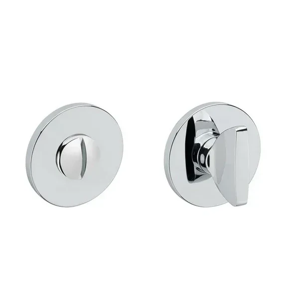 Mâner ușa crom lucios, 294 5S - rozetă wc [2]