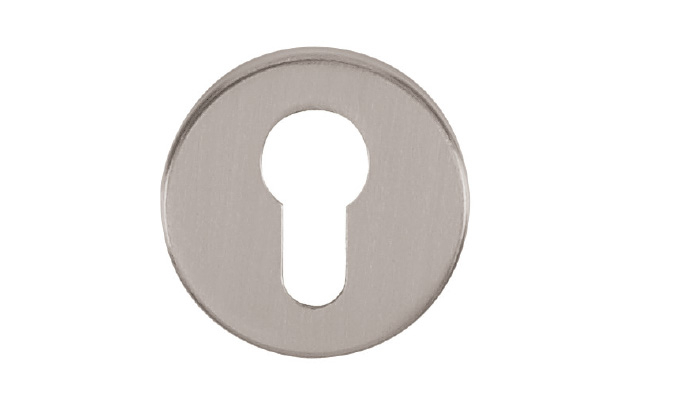 Mâner ușa nichel periat, 293 - rozetă butuc [2]