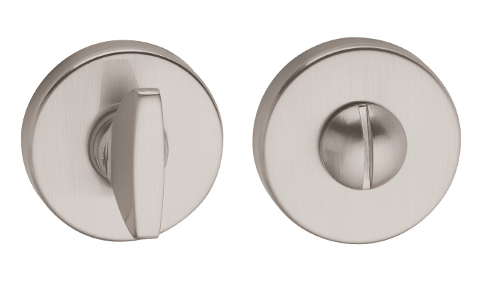 Mâner ușa nichel periat, 293 - rozetă wc [2]