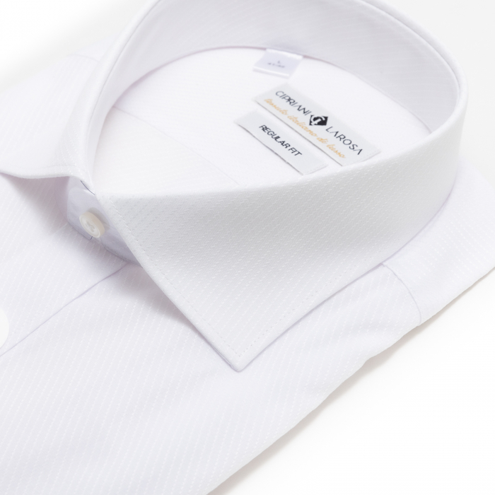 Cămașă Regular Fit albă cu textură - 941 [2]
