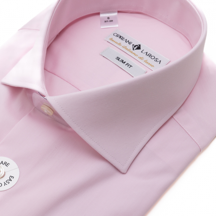 Cămașă Slim Fit roz [2]