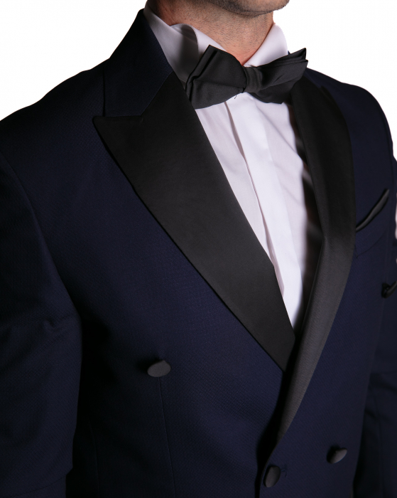 Costum Ceremonie Slim Bleumarin [2]