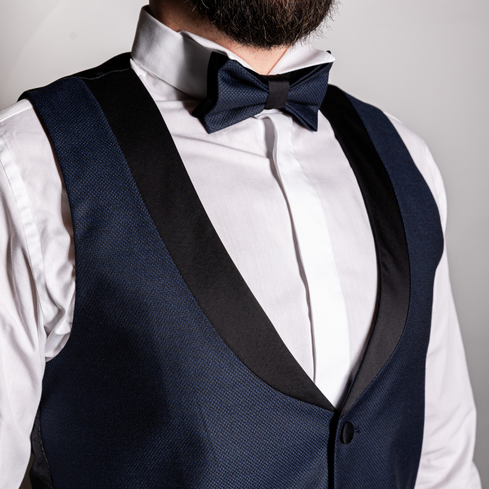 Costum Ceremonie Slim Bleumarin C3 [6]